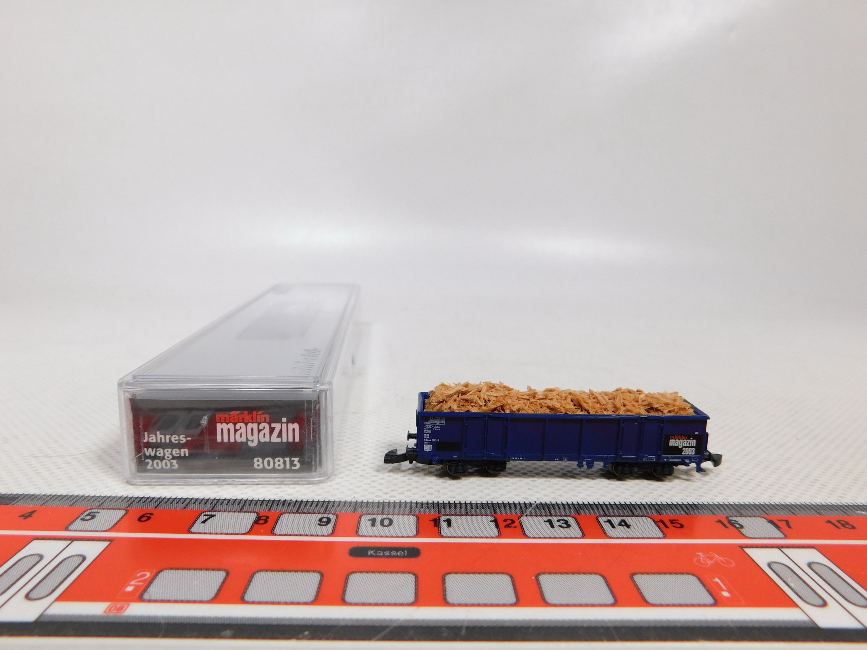 3x Märklin Mini-Club Spur Z DC Freight Car 80213 80614 80953 MINT+